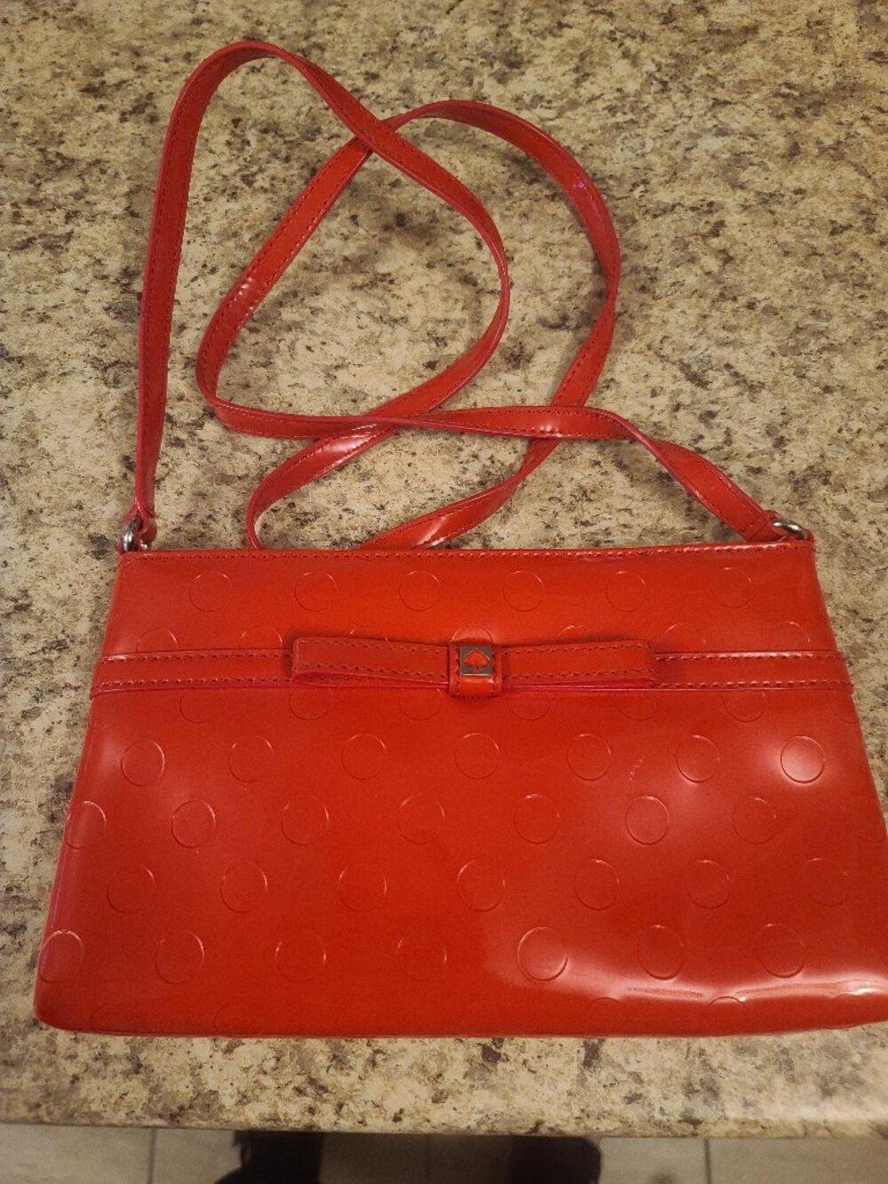 Kate Spade patent leather shoulder bag